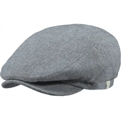 Bunga Flat Cap Cotton & Linen Blue - Barts Reference: 10221 | Traclet Hat Shop