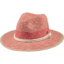 Barts Terra Cotton Smaragd Fedora Hat