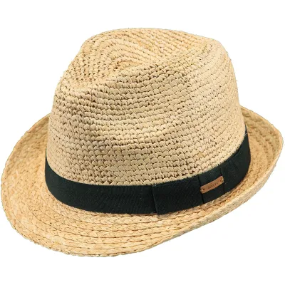 Chapeau Trilby Sedad Paille Naturel- Barts  Reference : 10227 | Chapellerie Traclet