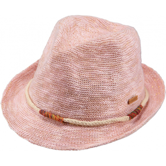Kids Trilby Hat Jinotega Cotton Pink - Barts