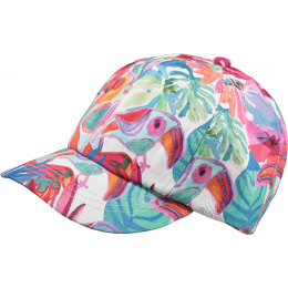 Kids' Saki Cotton Lilac Baseball Cap - Barts