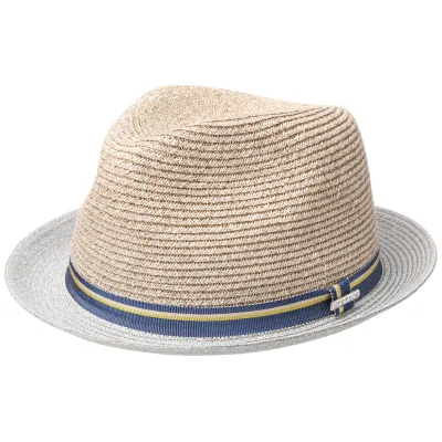 Chapeau Player Toyo Beige & Gris- Stetson  Reference : 10253 | Chapellerie Traclet