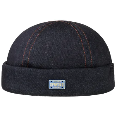 Bonnet Docker Coton Denim -Stetson Reference : 10259 | Chapellerie Traclet