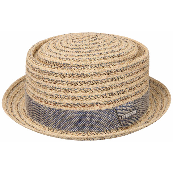Porkpie Toyo & Viscose Naturel- Stetson hat