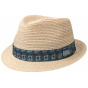 Trilby Abaca Natural Straw Trilby Hat - Stetson