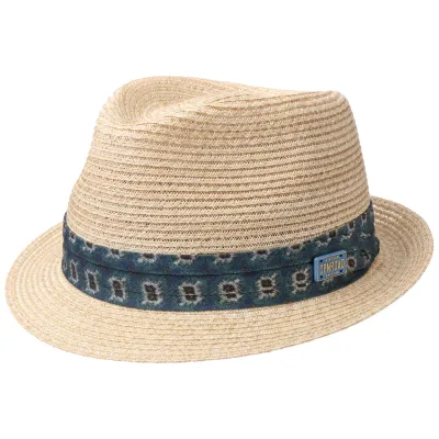 Chapeau Trilby Abaca Paille Naturelle- Stetson Reference : 10274 | Chapellerie Traclet
