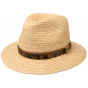 Natural Raffia Straw Traveler Hat - Stetson