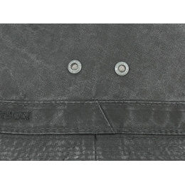Chapeau Traveller Virginia Coton Biologique Noir-Stetson