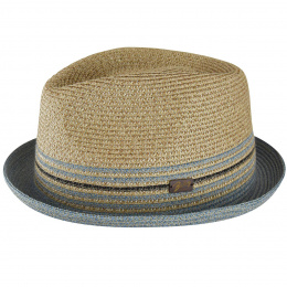 Chapeau Pork Pie Hooper Beige - Bailey