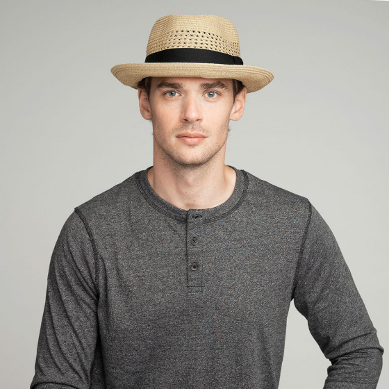 Chapeau Trilby Wilshire beige Paille - Bailey