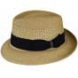 Bailey Wilshire Beige Straw Trilby Hat