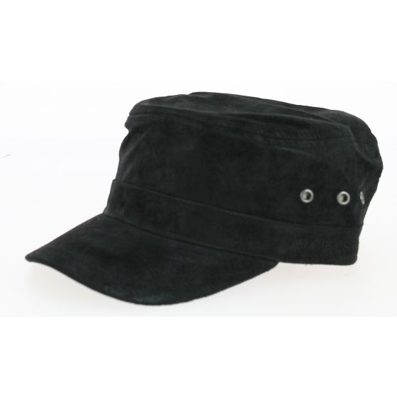Leather Army Cap EPHRATA - Stetson