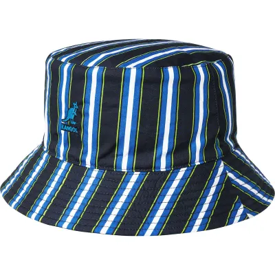 Striped Cotton Digi Bucket Hat - Kangol - Kangol Reference: 7967 | Traclet Hatshop