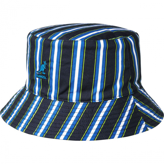 Striped Cotton Digi Bucket Hat - Kangol