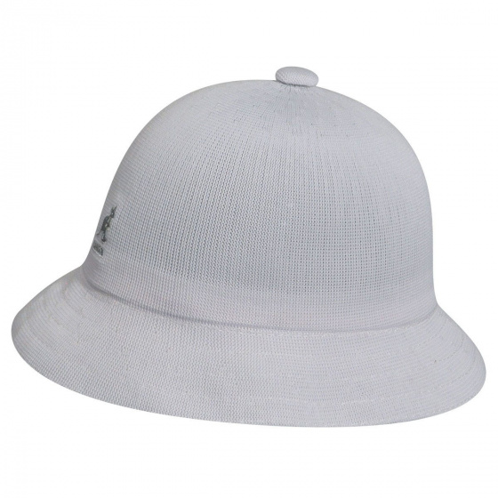 White Tropic Casual Bucket Hat - Kangol