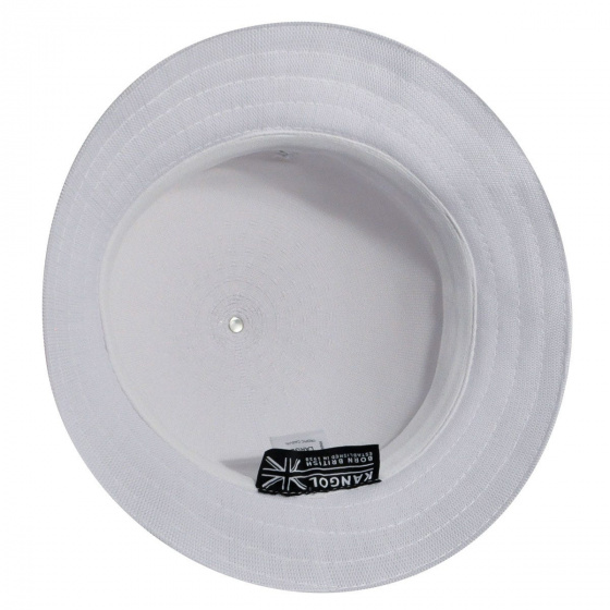 White Tropic Casual Bucket Hat - Kangol