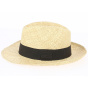 Carpino straw Fedora hat - Traclet