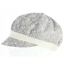 Casquette Gavroche Été Marguerite Lin & Coton Beige - Traclet Reference : 4242 | Chapellerie Traclet