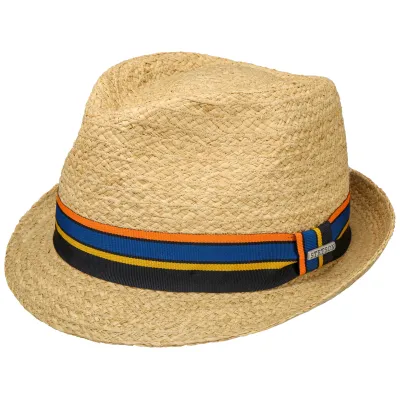 Chapeau Trilby Silver Paille Naturelle - Stetson Reference : 4619 | Chapellerie Traclet