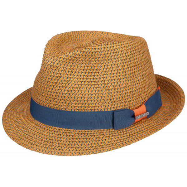 orange fedora hunting hat
