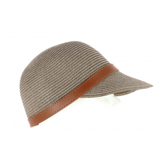 Casquette Cubaine Bayamo Souple Paille Papier Souris- Traclet