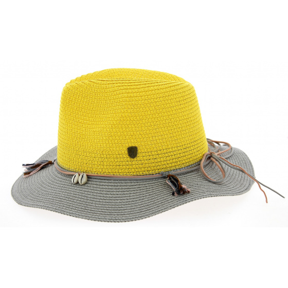 Chapeau Safari Manzanillo Paille Papier Mimosa- Traclet Chapeau Safari Manzanillo Paille Papier Mimosa- Traclet