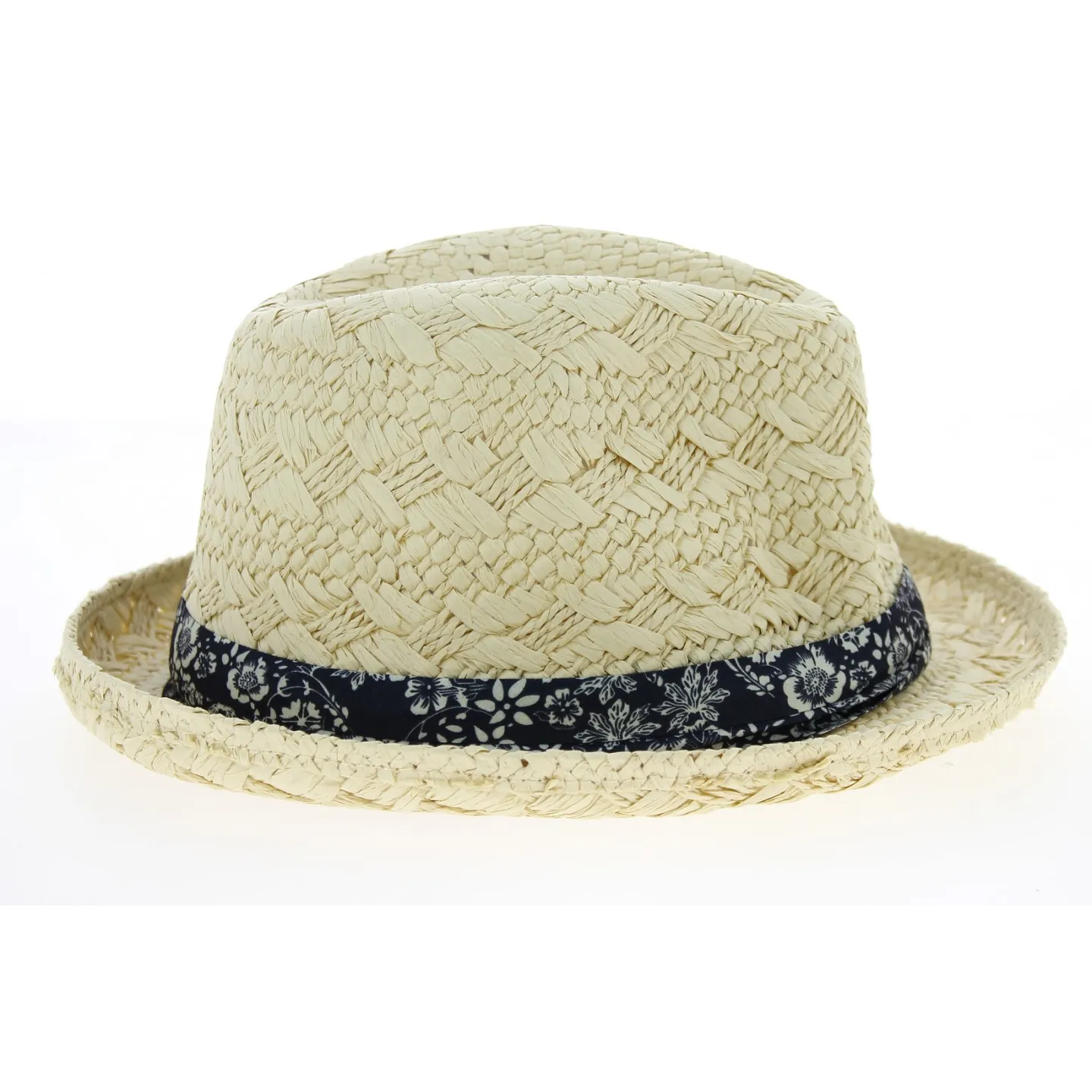 Chapeau Trilby Mariel Paille Papier Naturel- Traclet Reference : 10339 | Chapellerie Traclet
