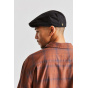 Black Cotton Hooligan Cap - Brixton