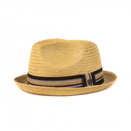 Castor Straw Trilby Hat - Brixton