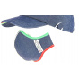 Baseball Cap + Cotton Denim Mask Kit Italy - Traclet