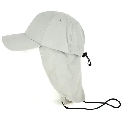 Casquette Cache Nuque Nomade Grise- Traclet Reference : 10370 | Chapellerie Traclet