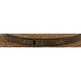 Indian Wells Straw Porkpie Hat - Traclet