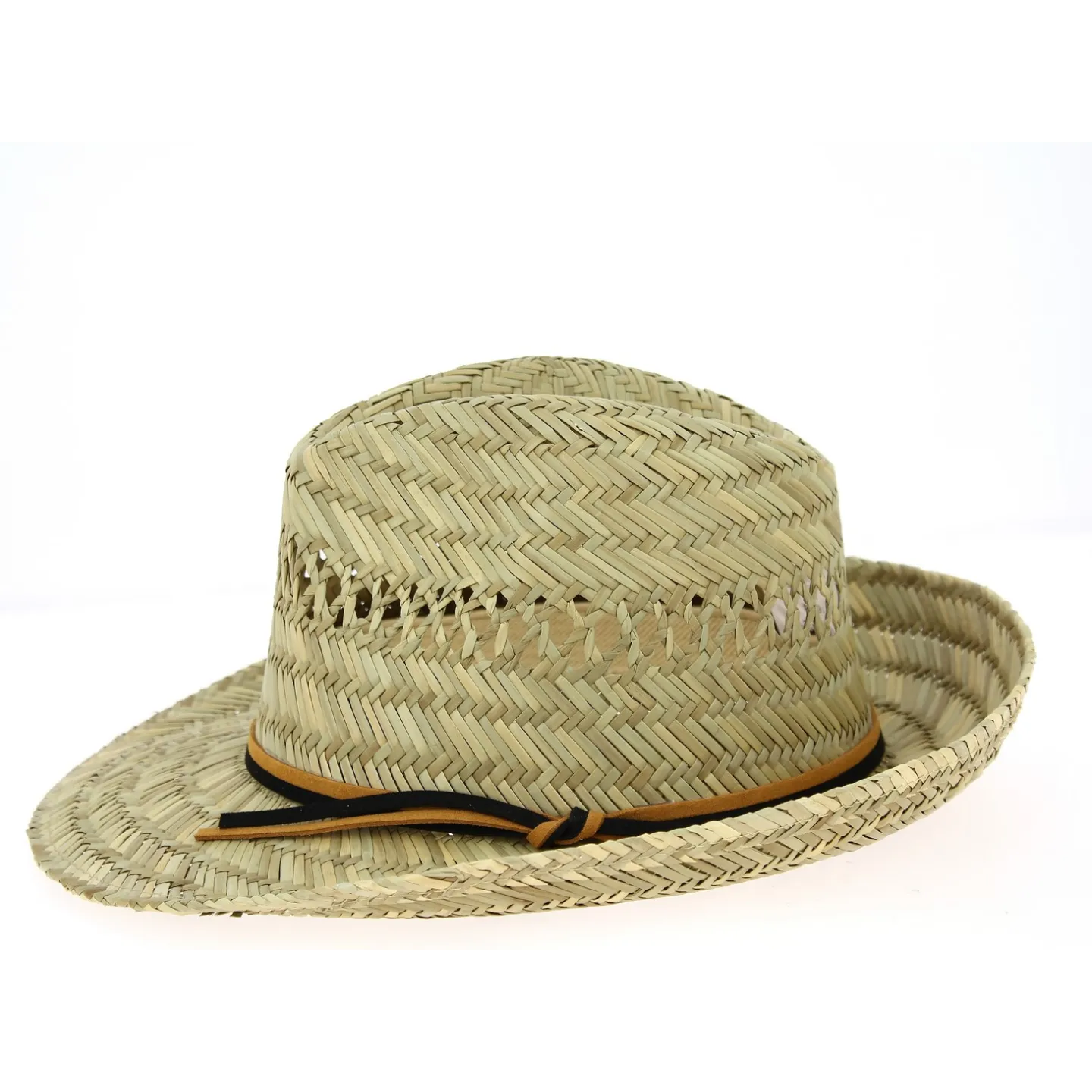 Chapeau Fedora Cefalu Paille Naturelle- Traclet Reference : 10426 | Chapellerie Traclet
