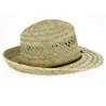 Chapeau Fedora Cefalu Paille Naturelle- Traclet Reference : 10426 | Chapellerie Traclet