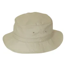 Beige Cotton Anti-UV Bucket Hat - Traclet Reference: 10441 | Traclet Hat Shop
