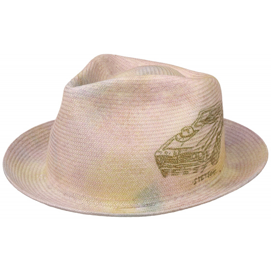 Stetson Toyo Straw Fedora Car Hat