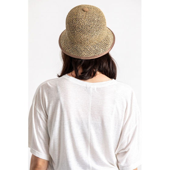 Essex Straw Bucket Hat Tan - Brixton Essex Straw Bucket Hat Tan - Brixton