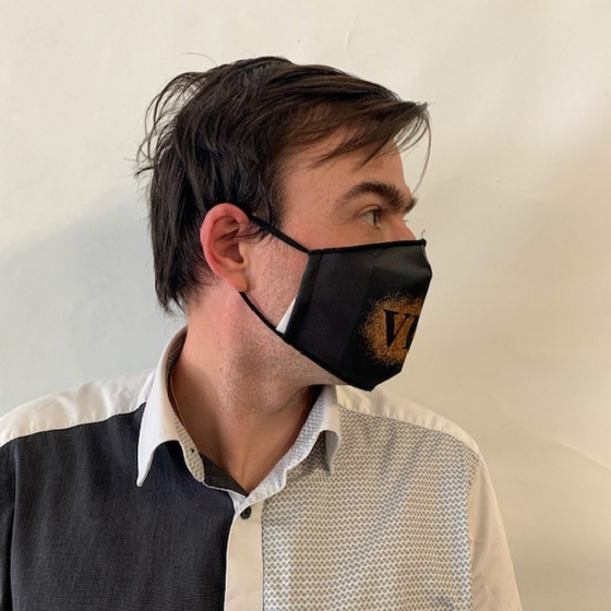 VIP Fantasy Black Elastic Mask - Traclet