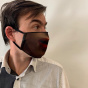 Fancy Elastic Mouth Mask Black- Traclet