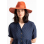 Piper Autumn Wool Felt Wide Brim Hat - Brixton