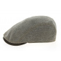Brown Cotton & Linen Jackson Flat Cap - Göttmann