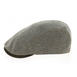 Jackson Brown Cotton & Linen Flat Cap - Göttmann
