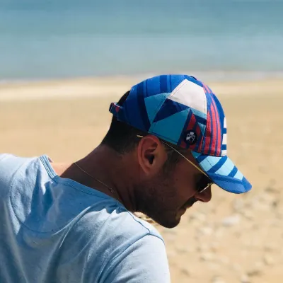 Navy Cotton Baseball Cap - Le Chapoté Paris Reference: 10475 | Chapellerie Traclet