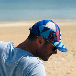 Navy Cotton Baseball Cap - Le Chapoté Paris