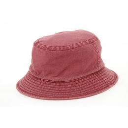 Brick Cotton Demis Bucket Hat - Crambes