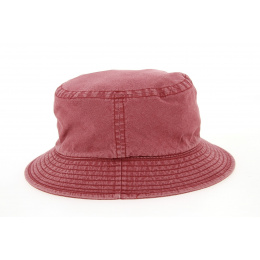 Brick Cotton Bucket Hat - Crambes