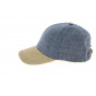 Checkered Linen Baseball Gang Cap - Crambes