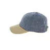 Checkered Linen Baseball Gang Cap - Crambes Reference: 10480 | Traclet Hat Shop