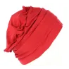 Toque Femme Chimiothérapie Bambou Rouge Foncé- Mtm  Reference : 10486 | Chapellerie Traclet