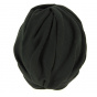Sophie Black Cotton Chemotherapy Turban - Traclet